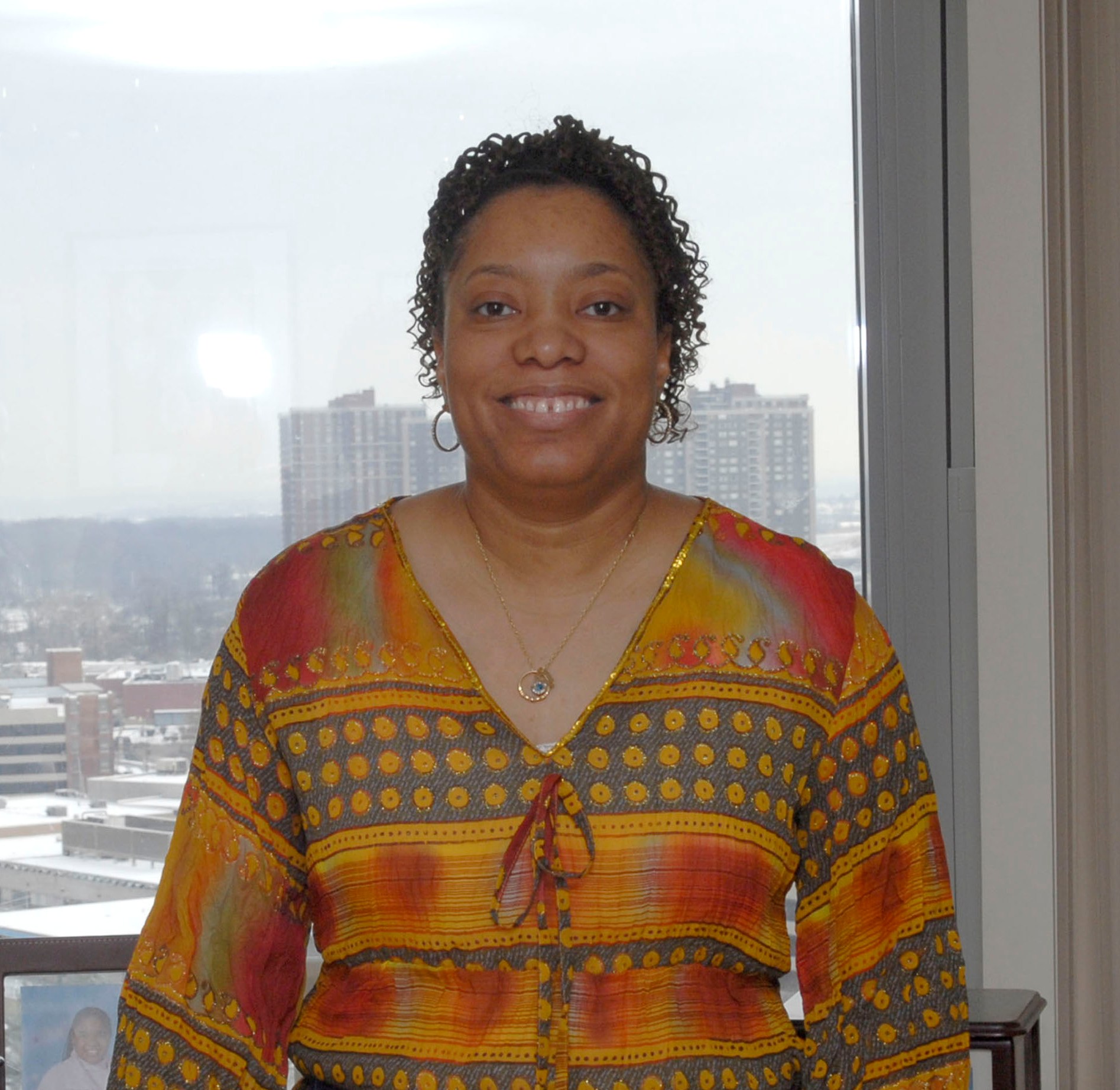 Tanya Lawson reflective portrait